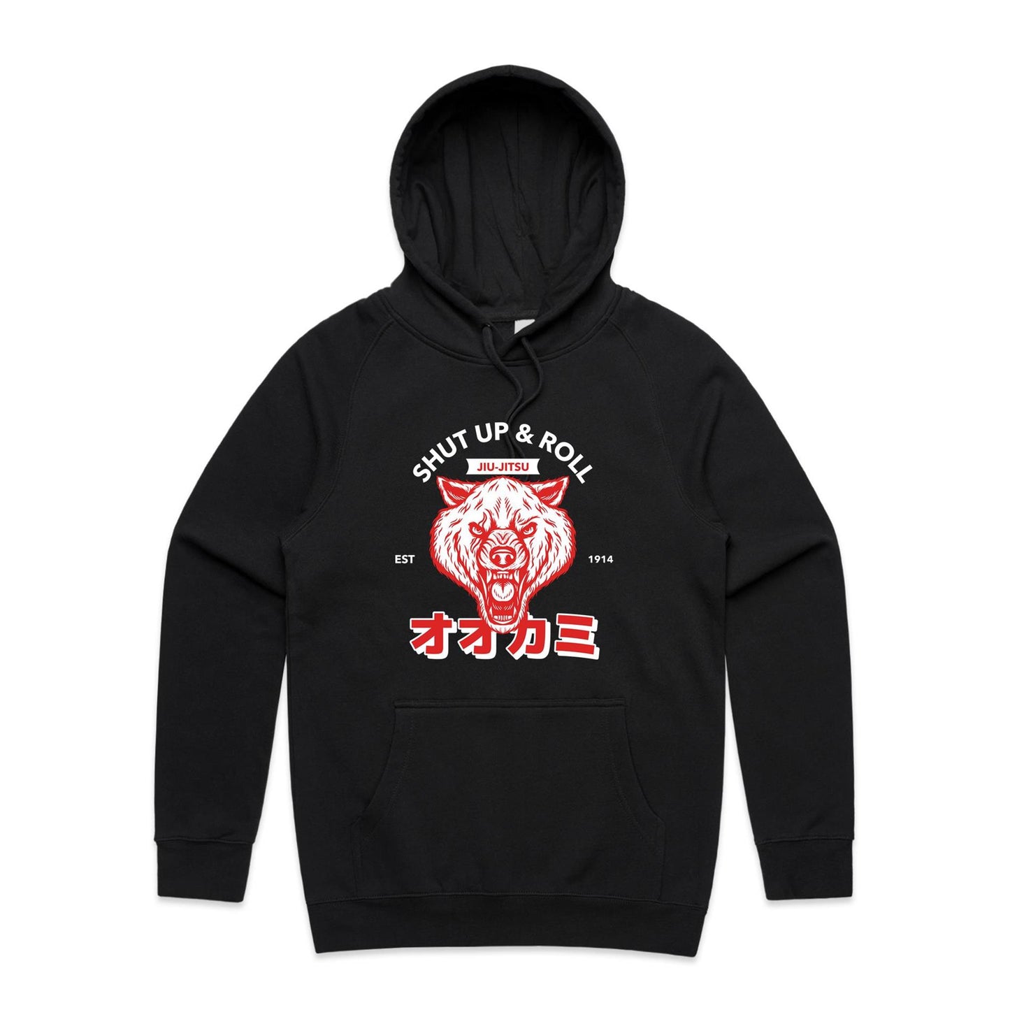 SHUT UP & ROLL - - Premium AS Hoodie