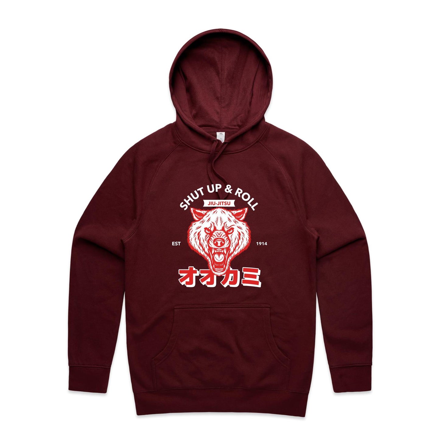 SHUT UP & ROLL - - Premium AS Hoodie