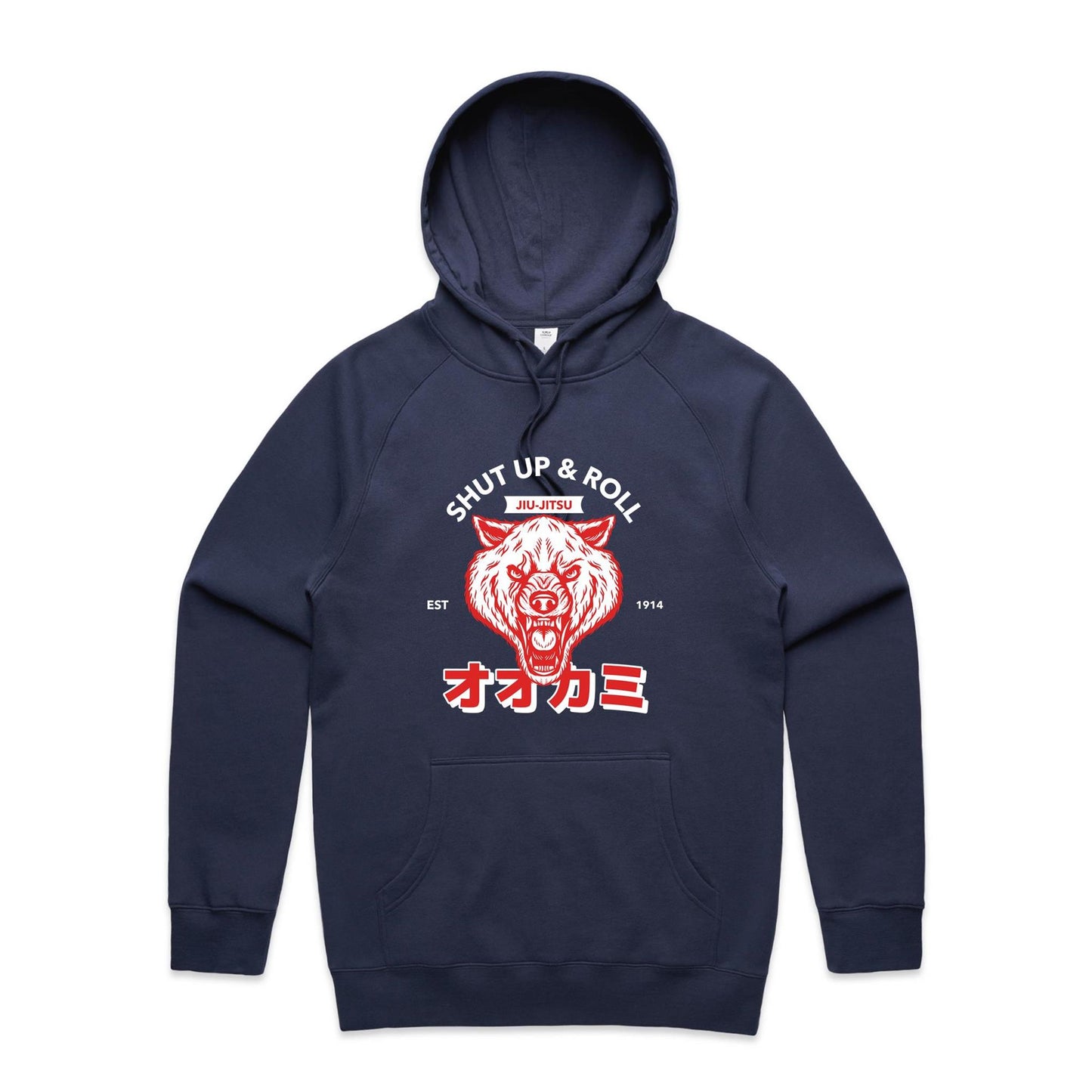 SHUT UP & ROLL - - Premium AS Hoodie