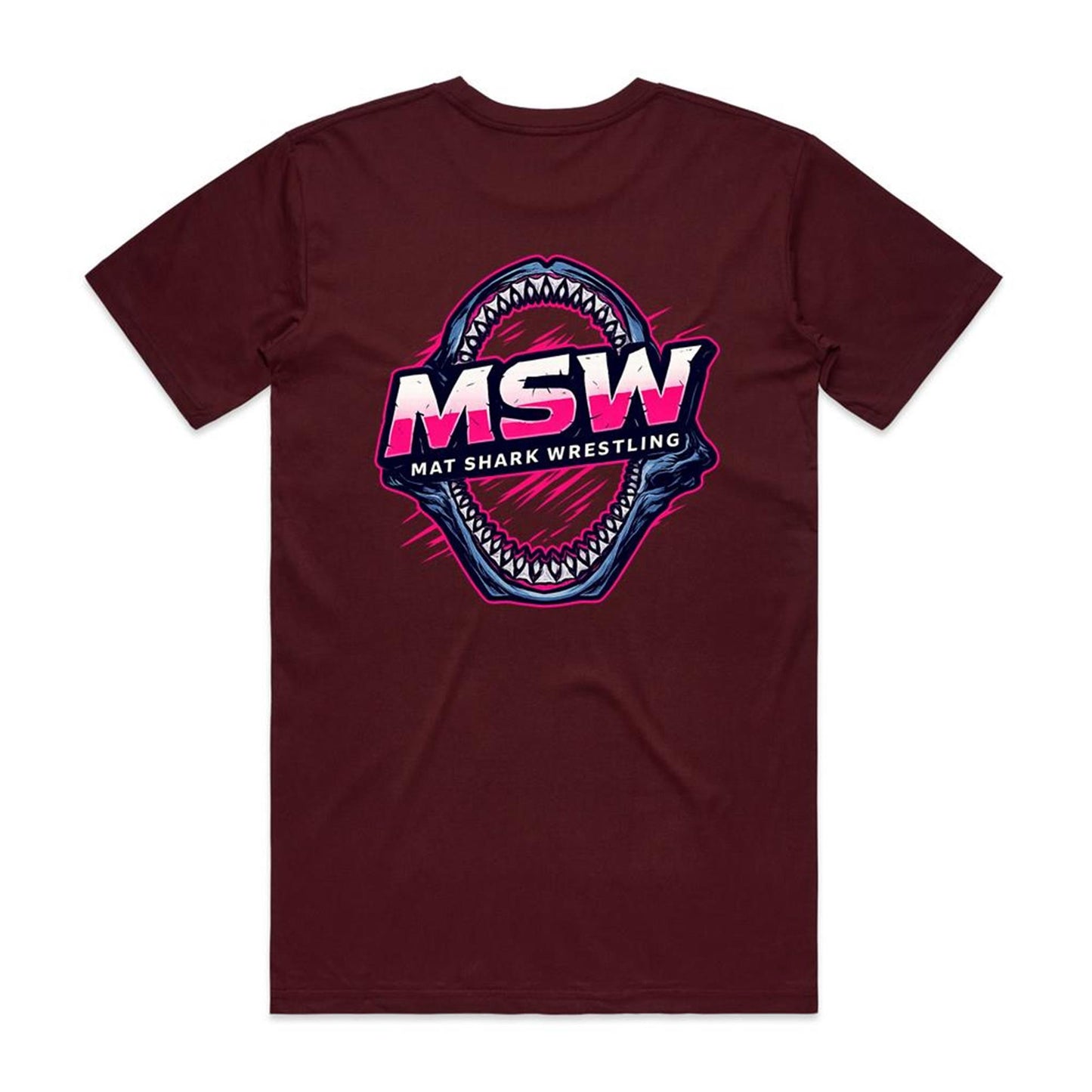 Mat Shark Wrestling Team Tee – Official MSW Training Shirt
