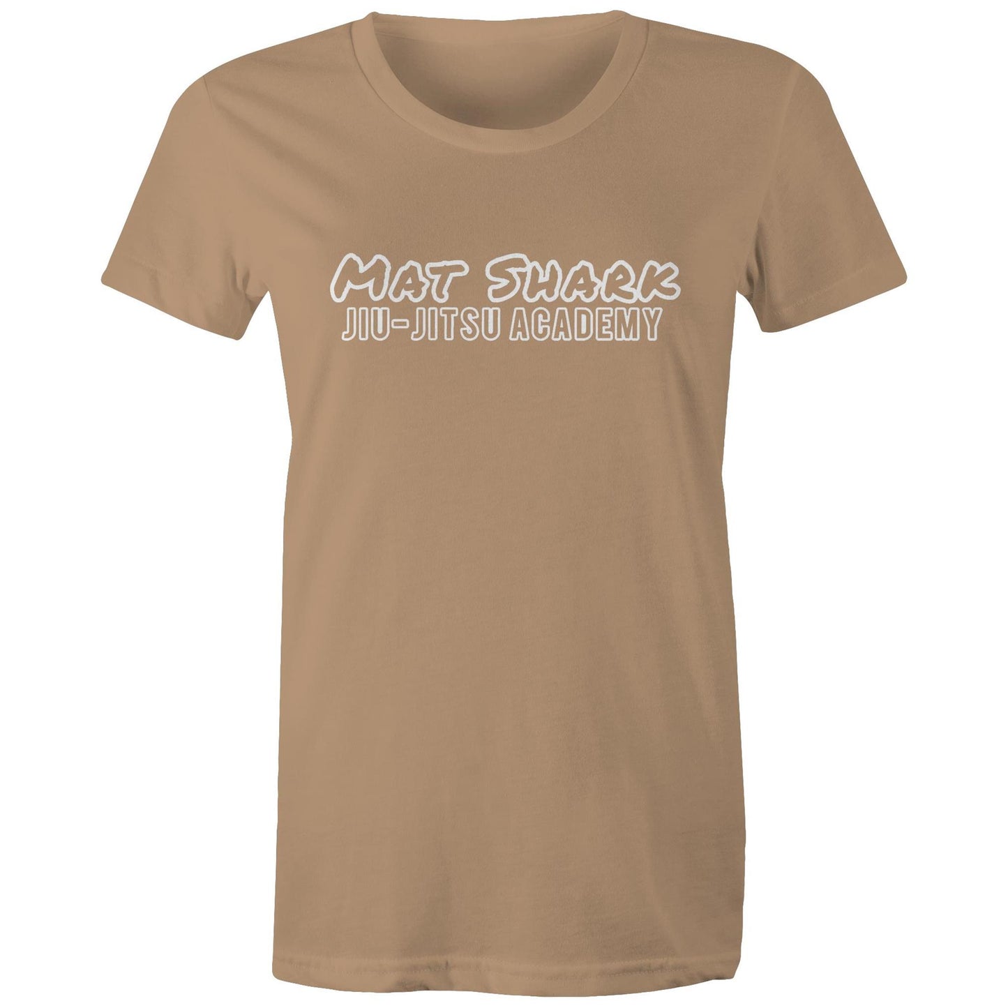 MS ACADEMY (White LOGO) - AS Colour Staple - Womens T-Shirt