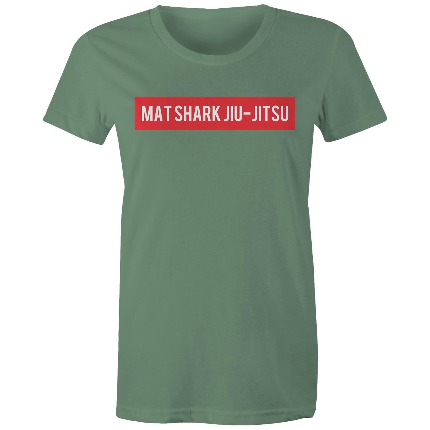 BOX LOGO Mat Shark Maple - Womens T-Shirt (AS Colour)