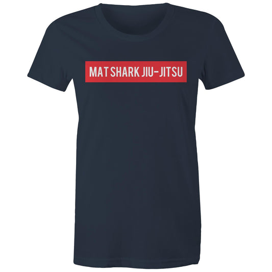 BOX LOGO Mat Shark Maple - Womens T-Shirt (AS Colour)
