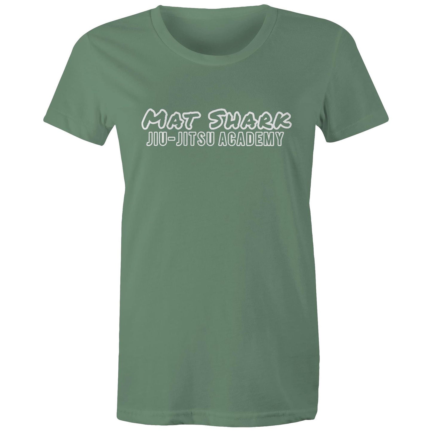 MS ACADEMY (White LOGO)  - AS Colour Staple - Womens T-Shirt